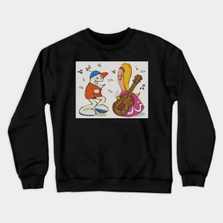 dance dance homestar & marzipan Crewneck Sweatshirt